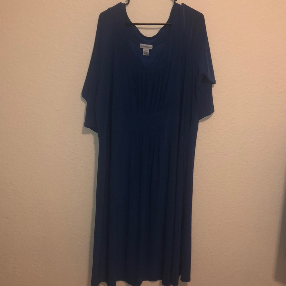 Blue 2x dress